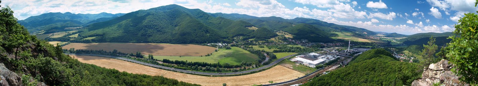 Panoráma z Havranej skaly